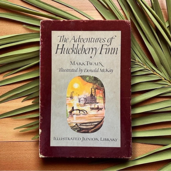 VINTAGE 1948 The Adventures of Huckleberry Finn by Mark Twain | Illustrated - Picture 1 of 14